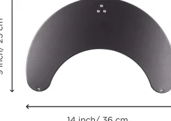 DM25D STAND Socle pour support d'écran et bras de moniteur Alternative à la pince de fixation ou au grommet Duronic