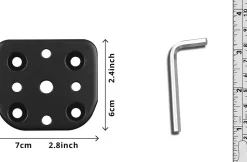DM-GR-02 Grommet pour support d'écran des gammes DM45 DM55 DM65 Fixation par perçage pour remplacer la pince Duronic