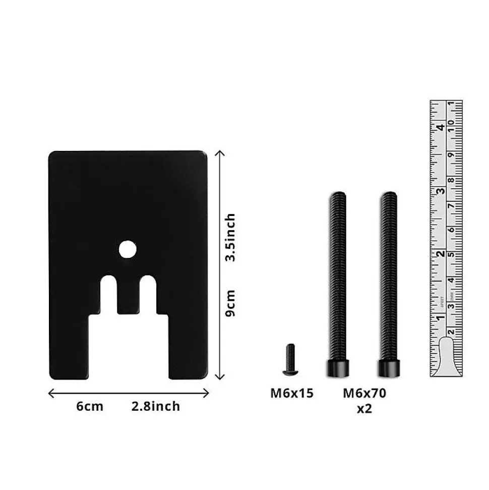 DM-GR-03 Grommet pour support d'écran de la gamme DMG Fixation par perçage pour remplacer la pince Duronic