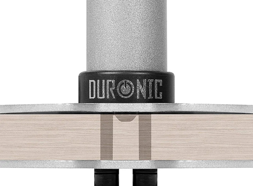 DM-GR-01 SR Grommet pour support d'écran de la gamme DM35 et DM451 Fixation par perçage pour remplacer la pince Duronic
