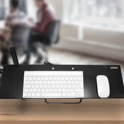 DM0K1 Support pour clavier souris accessoire 60 x 18 cm Montage facile Compatibilité universelle VESA 75 100 Duronic