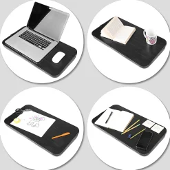 DML412 Plateau pour ordinateur portable Support pour tablette Lapdesk à poser sur les genoux ou sur un bureau Duronic