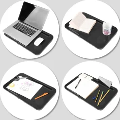 DML422 Plateau pour ordinateur portable Support pour tablette Lapdesk à poser sur les genoux ou sur un bureau Duronic