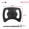 DML2 Support pour ordinateur portable tablette accessoire Compatible avec les gammes DM45 DM55 DM65 VESA 75 100 Duronic