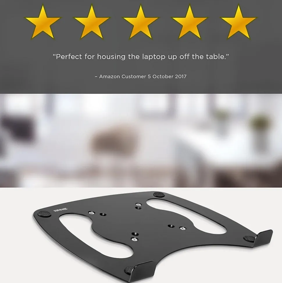 DML2 Support pour ordinateur portable tablette accessoire Compatible avec les gammes DM45 DM55 DM65 VESA 75 100 Duronic