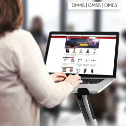 DML2 Support pour ordinateur portable tablette accessoire Compatible avec les gammes DM45 DM55 DM65 VESA 75 100 Duronic