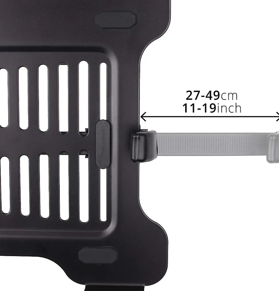 DML7 Support pour ordinateur portable tablette accessoire Compatible avec toutes les gammes VESA 75 100 Charge max 5 kg Duronic