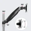 DML5S1 Bras complet pour ajouter un écran ou accessoire sur un support de la gamme DM55 Ajustement vertical à la volée Duronic