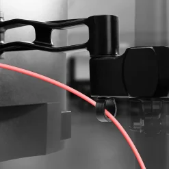 DM35P2 Bras double articulation pour écrans Support d'écran sans potence Equivalent au support d'écrans DM352 VESA 75 100 Duronic