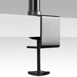 DM35POLE-60 Potence de 60 cm Fixation à pince Compatible avec support d'écran Permet d'ajuster la hauteur de l'écran Duronic