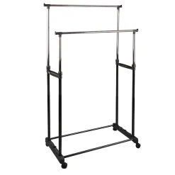 Double penderie mobile Pendo - L. 80 x H. 170 cm