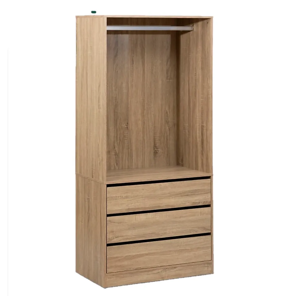 Dressing 3 tiroirs avec penderie