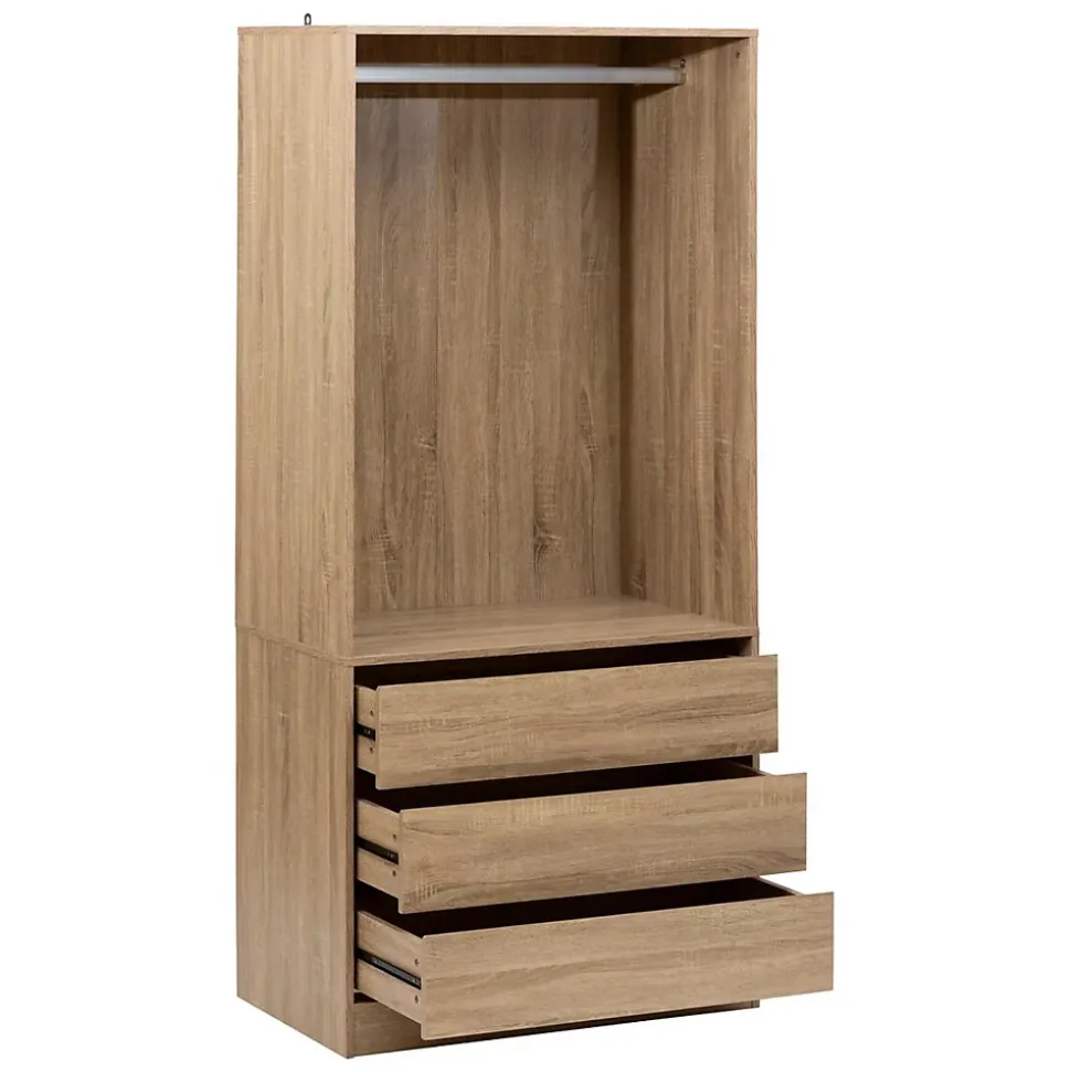 Dressing 3 tiroirs avec penderie