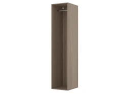 Dressing effet chêne avec penderie GoodHome Atomia H. 225 x L. 50 x P. 58 cm