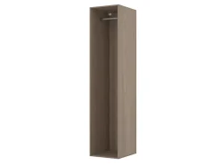 Dressing effet chêne avec penderie GoodHome Atomia H. 225 x L. 50 x P. 58 cm