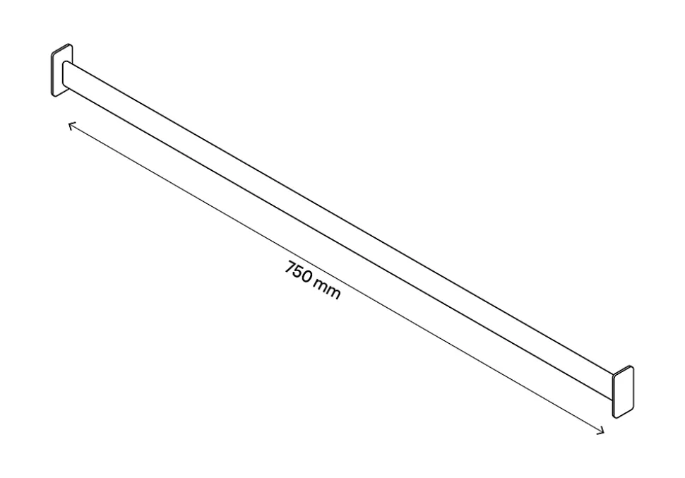 Dressing sous pente et/ou comble blanc GoodHome Atomia H. 225 x L. 225 x P. 58 cm