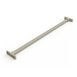 Emuca Kit de 7 tringles à pantalons, 2 plateaux et cadre coulissant à fermeture douce pour armoires, réglable, module 900mm, Gris