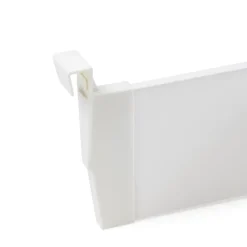 Emuca Lot de séparateurs pour l'intérieur des tiroirs Vertex-Concept, 900, Peint en blanc, Aluminium et Plastique.