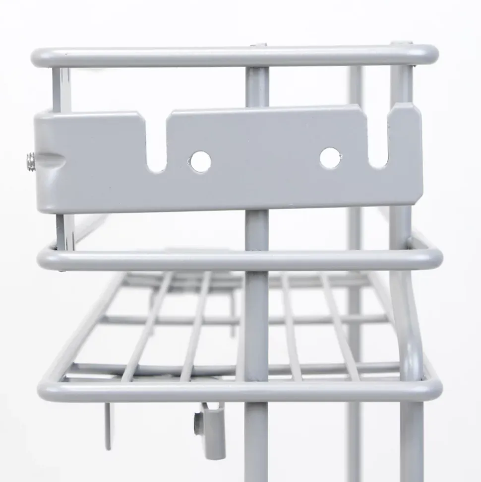 Emuca Porte-bouteilles latéral extractible Supra avec fermeture amortie, module 150mm, Acier, Peint aluminium