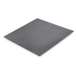 Emuca Tapis antidérapant pour tiroir, Minirhomb, longueur 20m x 480mm, plastique, Gris antracite