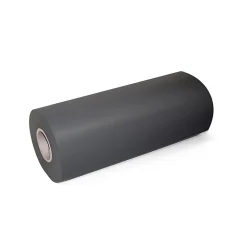 Emuca Tapis antidérapant pour tiroir, effet textile, longueur 20m x 480mm, plastique, Gris antracite