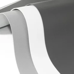 Emuca Tapis antidérapant pour tiroir, effet textile, longueur 20m x 480mm, plastique, Gris antracite
