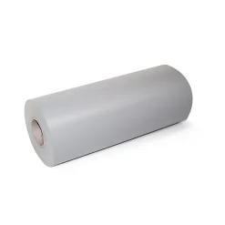 Emuca Tapis antidérapant pour tiroir, effet textile, longueur 20m x 480mm, plastique, Gris
