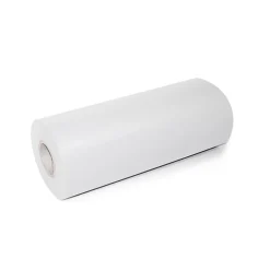 Emuca Tapis antidérapant pour tiroir, effet textile, longueur 20m x 480mm, plastique, blanc