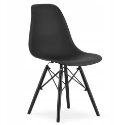 Ensemble de 2 tables rondes Valora KOVA 60 en frêne, design moderne