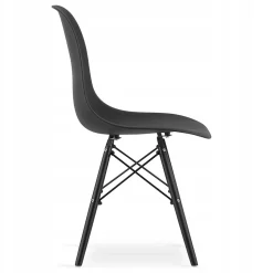 Ensemble de 2 tables rondes Valora KOVA 60 en frêne, design moderne