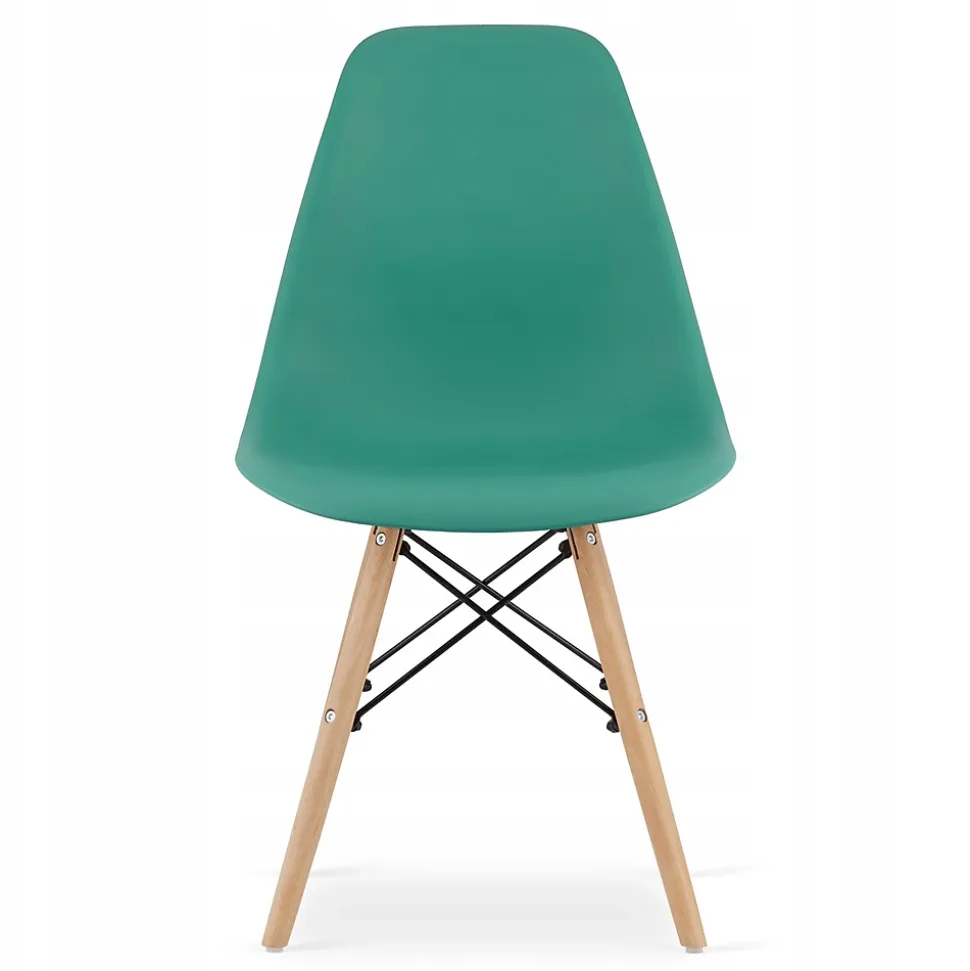 Ensemble de 4 tables rondes blanches Valora KOVA 80, design moderne