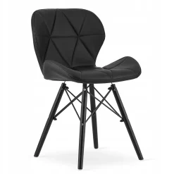 Ensemble de 2 tables Valora KOVA 60 en frêne, rondes et modernes, pour salle à manger.