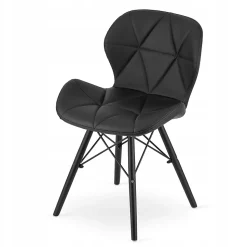 Ensemble de 2 tables Valora KOVA 60 en frêne, rondes et modernes, pour salle à manger.