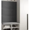 Ensemble de garde-robe Miro 6 184x134x42 (Blanc + Manila 16)