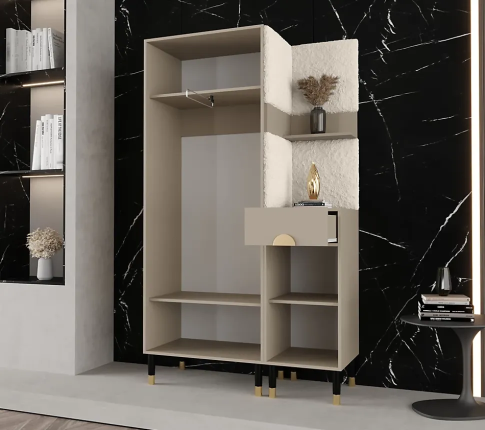 Ensemble de garde-robe Palermo 16 200x116x46 (Cachemire + Poso 100)