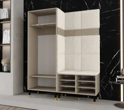 Ensemble de garde-robe Palermo 2 200x158x46 (Cachemire + Poso 100)