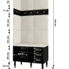 Ensemble de garde-robe Palermo 11 200x84x46 (Cachemire + Poso 60)