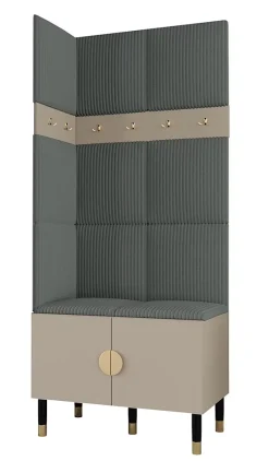 Ensemble de garde-robe Palermo 11 200x84x46 (Cachemire + Poso 60)