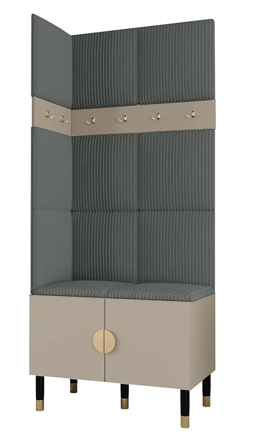 Ensemble de garde-robe Palermo 11 200x84x46 (Cachemire + Poso 60)
