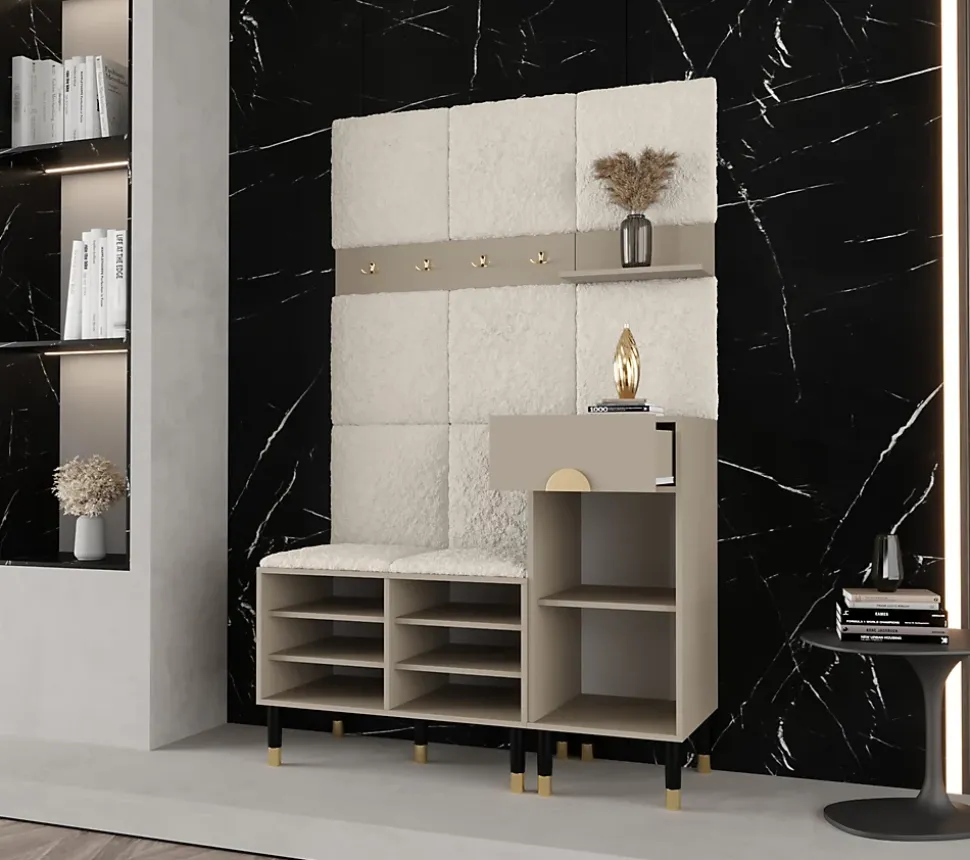 Ensemble de garde-robe Palermo 5 200x126x46 (Cachemire + Poso 100)