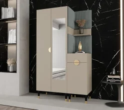 Ensemble de garde-robe Palermo 16 200x116x46 (Cachemire + Poso 60)