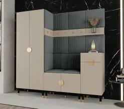 Ensemble de garde-robe Palermo 1 200x200x46 (Cachemire + Poso 60)