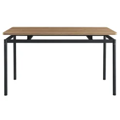 Ensemble de salle à manger Hemnes pour 4 personnes marron clair en.casa
