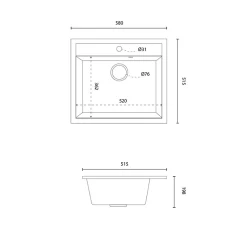 Ensemble meubles buanderie - Emplacements lave-linge et sèche-linge surélevés - B10