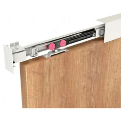 Ensemble rail 1,95 m et accessoires pour porte 21 / 60 kg - MANTION - SAF10-80-195-2