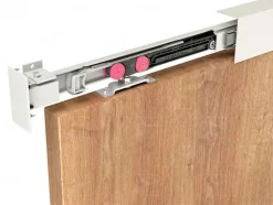 Ensemble rail 1,95 m et accessoires pour porte 21 / 60 kg - MANTION - SAF10-80-195-2