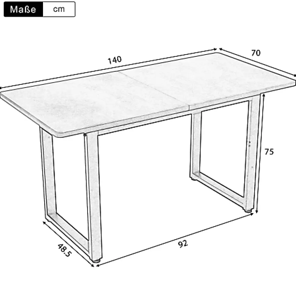 Ensemble table à manger 5 pièces avec 4 chaises en velours gris vert noir et table rectangulaire moderne