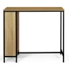 Ensemble table de bar DETROIT et 2 tabourets design industriel