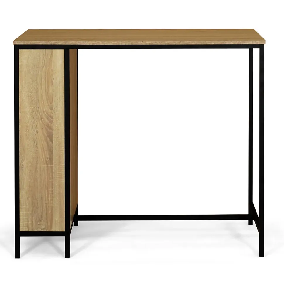 Ensemble table de bar DETROIT et 2 tabourets design industriel
