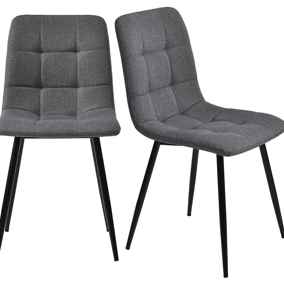 Ensemble table et chaises 117x75x75 cm table rectangulaire plateau MDF effet marbre avec 4 chaises assise en lin